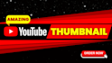design amazing youtube thumbnail