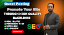 promote your business with guest post backlinks