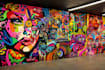 design graffiti designs, murals and wall arts