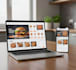 build a restaurant food ordering websites for cafe, bakery and catering