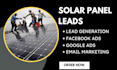 generate exclusive solar panel installation lead solar panel landing page design