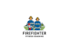 make professional new fire fighter company logo