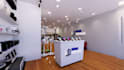 design high end showroom interiors with 3d visualization
