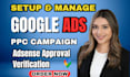 google ads campaign manager expert adsense approval verification auto detailing
