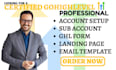 setup gohighlevel marketing funnel workflow gohighlevel email template ghl form