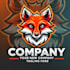 do design unique fox head mascot logo with unlimited revisions