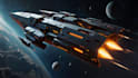 design spaceship concept art for you