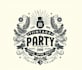 design modern awesome party logo