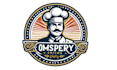 fast food, cafe, BBQ, chef restaurant logo