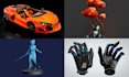 make 3d models of products, characters, printable figures and whatever you need