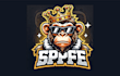 do ape with sunglasses monkey mascot logo for your company
