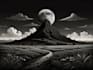 do a black and white engraving style illustration