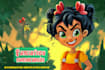 create a cartoon character design