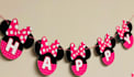 design themed birthday backdrop and happy birthday banner