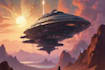 do high quality spaceship concept