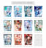 design merchandise, card, polaroid
