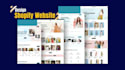 build shopify store or dropshipping ecommerce store, shopify website