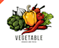create a creative vegetable, fruit and juice logo