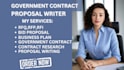 write winning bid proposal rfp, rfq proposal, government contract grant research