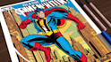 draw comic book art and comic book illustration