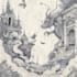 make illustration in fantasy and medieval style