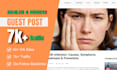 publish health and fitness guest post on high da and USA UK au sites