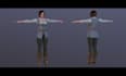 create player model, 3d character, 3d model for source game like gmod, sfm, mmd