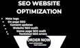 design SEO optimized author book website ebook website business website