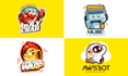 design cute mascot, cartoon character logo design