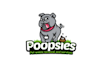 make a pets waste logo design with creative concepts