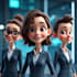 create talking avatar with voice using  ai