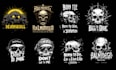 design skull or skeleton t shirt for streetwear brand