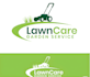design unique irrigation, mower and landscape logo
