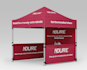 create professional tent and canopy branding design