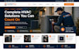 design wix squarespace hvac website hvac installation furnace repair website