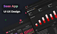 design saas UI UX and dashboard UI in figma