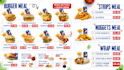 design digital screen menu board for restaurant