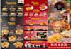 create  modren style menu cards and flyers
