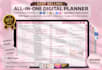 design etsy digital planner digital journal canva ebook journal design