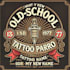 do make old school tattoo parlor vintage logo design with express delivery