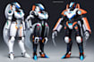 design spectacular robots, cyborgs and mechs