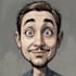 draw a funny caricature with my style