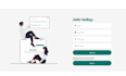 develop front end using nextjs reactjs and tailwindcss