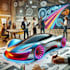 render 3d photorealistic freezer trailer, automotive car