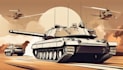 draw military themed illustrations
