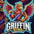 do wonderful grifine king mascot logo design with express delivery