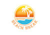 design beautiful beach logo