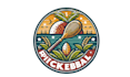 do make an modern unique pickleball logo