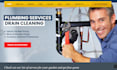 design plumbing website plumber roofing construction website