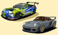 draw awesome car illustration detailing